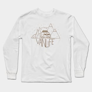 Van Life Lines Long Sleeve T-Shirt